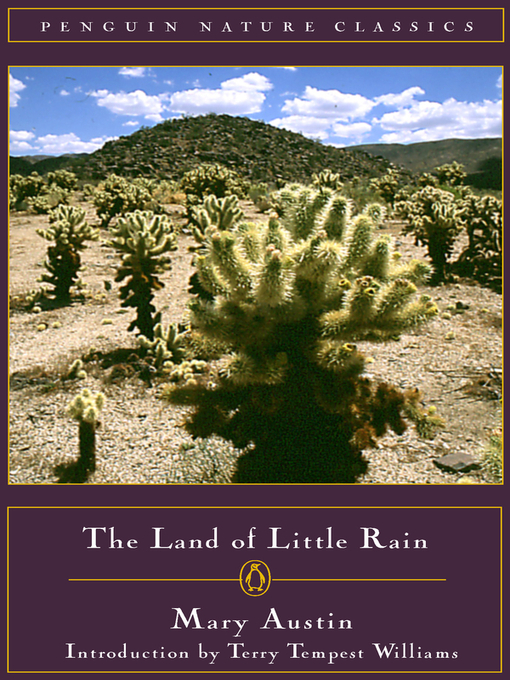 Title details for The Land of Little Rain by Mary Austin - Available